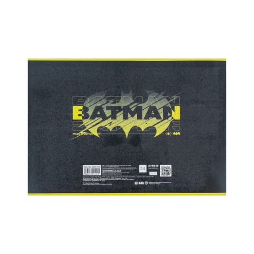 Альбом для малювання Kite DC Comics 24 аркушів (DC24-242)