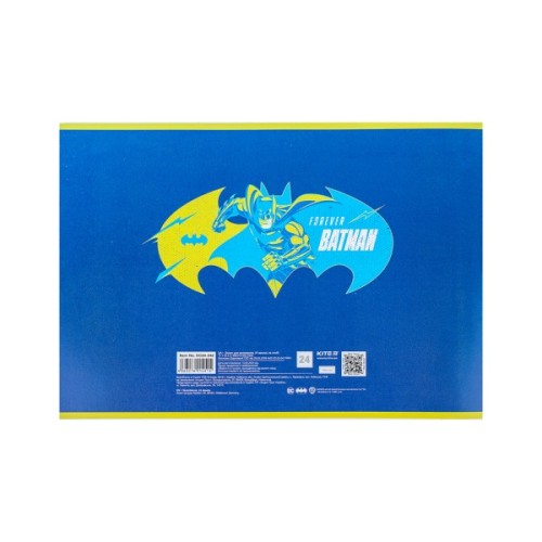 Альбом для малювання Kite DC Comics 24 аркушів (DC24-242)