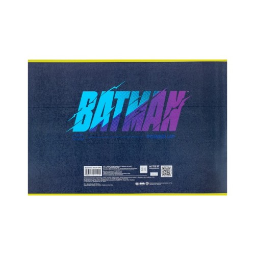 Альбом для малювання Kite DC Comics 24 аркушів (DC24-242)