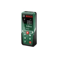 Далекомір Bosch PLR 25, 0052500м 2мм, 2AАAх1.5V, 0.090кг (0.603.672.521)