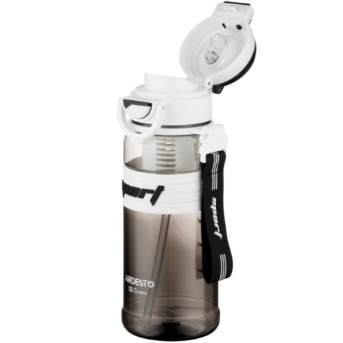 Пляшка для води Ardesto Urban 850мл, пластик, білий (AR2285UW)