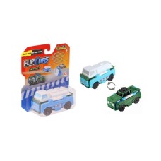 Машинка для дітей Flip Cars 2 в 1 Водовоз і Позашляховий пікап (EU463875-13)
