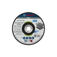 Круг відрізний Bosch Professional, для нержавіючої сталі та металу, 76×4×10 mm, 2 шт (2.608.601.705)