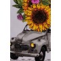 Рушник Прованс кухонний вафельний Соняхи в авто 34 х 58 см (044951)