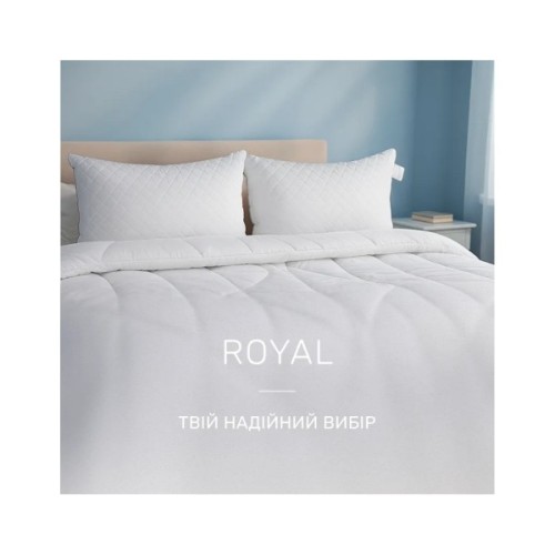 Ковдра MirSon Набір 9589 Royal Ковдра зимова Полуторна 140х205 Ecosilk + Подушка 50х70 (2200010807141)