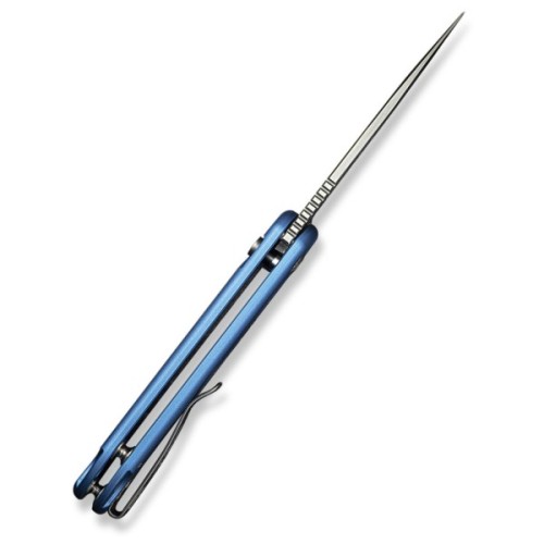 Ніж Civivi Button Lock Elementum II, Blue Aluminum, Satin (C18062PD-2)
