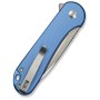 Ніж Civivi Button Lock Elementum II, Blue Aluminum, Satin (C18062PD-2)