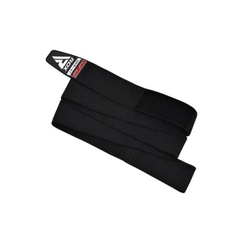 Бинт для спорту RDX на коліна K1 GYM Knee Wraps Full Black (WAH-K1FB)