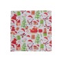Серветка на стіл Прованс Санта на білому 40х40 см (035752)