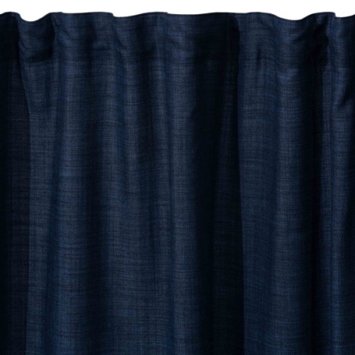 Штора Ardesto рогожка 100% поліестер, 150х270 см синій темний (ART1020NA)
