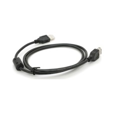 Дата кабель USB 2.0 AM/AF 1.0m ferrite black Voltronic (YT-AM/AF-1.0B)