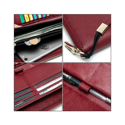 Гаманець Vintage Жіночий Червоний (20047)