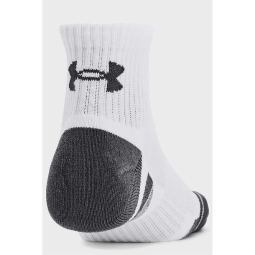 Шкарпетки Under Armour 1379528-100 Performance Cotton 3 пари Qtr білий LG (196883995226)