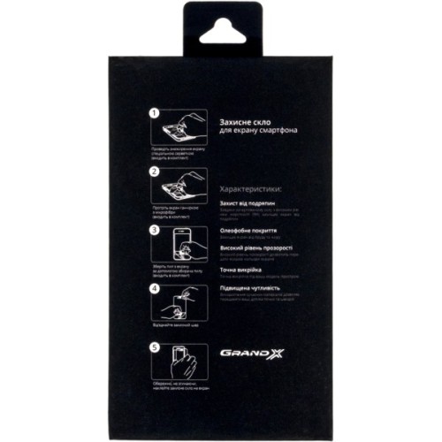 Скло захисне Grand-X Apple iPhone 14 Pro 9D black (AIP14PR9D)