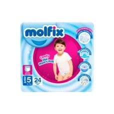 Підгузки Molfix Трусики 5 junior 12-17 кг 24 шт (8690536842636)