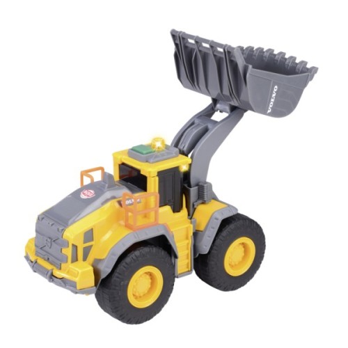 Спецтехніка Dickie Toys Навантажувач Вольво зi звуковими та свiтловими ефектами, 23 см (3723006)