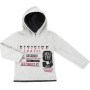 Кофта дитяча Haknur з капюшоном (6785-128B-gray)