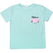 Футболка дитяча Breeze HAPPY (19698-152G-mint)