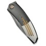 Ніж Weknife Sine Wave, Dark Titanium, Darkwash (WE23069B-3)