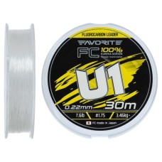Флюорокарбон Favorite U1 FC 30m 1.75/0.22mm 7.6lb/3.46kg (1693.12.11)