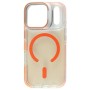 Чохол до мобільного телефона BeCover FIBRA Star Shine MagSafe Apple iPhone 17 Pro Max Orange (715436)
