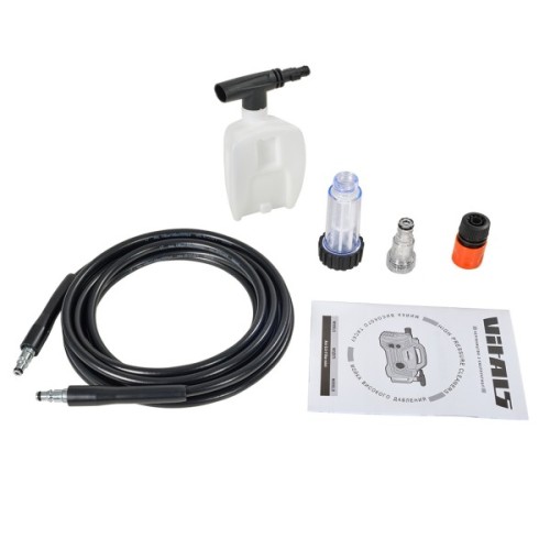 Мийка високого тиску Vitals Am 6.5-110w mini, 1400W, 110bar, 390l/год, шланг 3m (83137)
