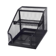 Підставка для дрібниць Buromax 152 x 102 x 103 мм, металева, чорна (BM.6245-01)