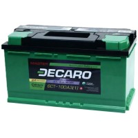 Акумулятор автомобільний DECARO 100Ah-12v MASTER (353х175х190), L, EN840 (6СТ-100 А3 (1) M)
