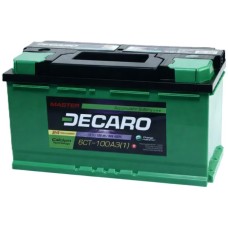 Акумулятор автомобільний DECARO 100Ah-12v MASTER (353х175х190), L, EN840 (6СТ-100 А3 (1) M) Акумулятор автомобільний DECARO 100Ah-12v MASTER (353х175х190), L, EN840 (6СТ-100 А3 (1) M)