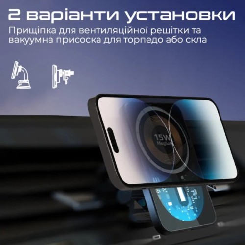 Універсальний автотримач Promate lucidmount-15.black