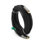 Кабель мультимедійний HDMI M to HDMI M 20.0m V2.0 4K UHD black VEGGIEG (YT-HDMI(M)/(M)HA-20/19719)