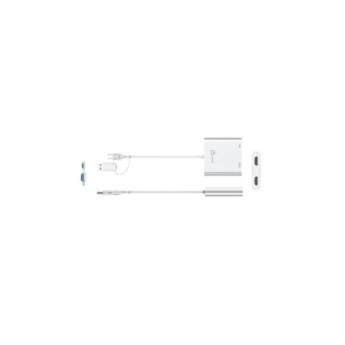 Адаптер USB-C/A to 2xHDMI F dual display J5create (JCA365-N)