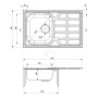 Мийка кухонна Deante Soul (ZEO 0113)