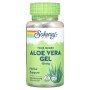 Трави Solaray Алое віра, концентрований гель, 10 мг, Aloe Vera Gel, 100 вег (SOR00120)