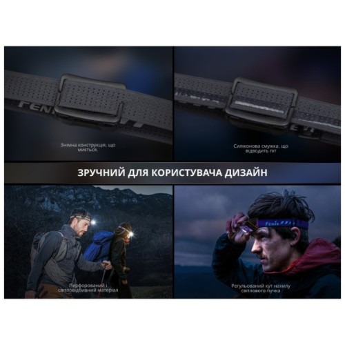 Ліхтар Fenix HL12R V2.0 фіолетовий (HL12RV20P)