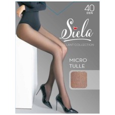 Колготи Siela Micro Tulle 40 Den Nero - 4 (4823102986937)