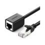 Патч-корд 5м F/UTP cat 6 RJ-45 extension black Ugreen (U_11283)