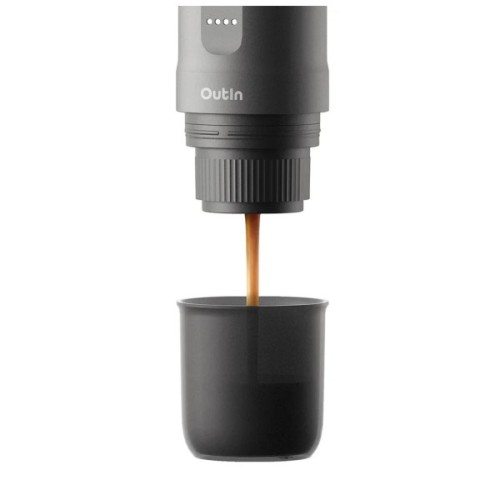 Портативна кавоварка Outin Nano Espresso Machine OTEM-01 Space Grey (OTEM-01-SG)