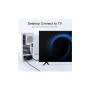 Перехідник VGA 15F to HDMI M 1080P 60Hz 3,5mm Audio 0.15m Vention (ACNBB)