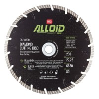 Круг відрізний Alloid Pro, алмазний, Deep Cutting, 230мм (DS-18230)