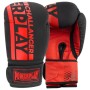 Боксерські рукавички PowerPlay 3086 Matt Challenger Чорно-Червоні 12 унцій (PP_3086_12oz_Bl/Red)