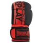 Боксерські рукавички PowerPlay 3086 Matt Challenger Чорно-Червоні 12 унцій (PP_3086_12oz_Bl/Red)
