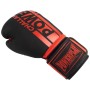 Боксерські рукавички PowerPlay 3086 Matt Challenger Чорно-Червоні 12 унцій (PP_3086_12oz_Bl/Red)