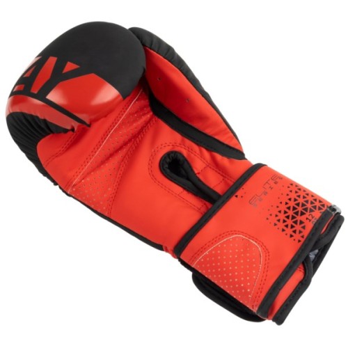 Боксерські рукавички PowerPlay 3086 Matt Challenger Чорно-Червоні 12 унцій (PP_3086_12oz_Bl/Red)