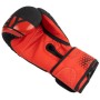 Боксерські рукавички PowerPlay 3086 Matt Challenger Чорно-Червоні 12 унцій (PP_3086_12oz_Bl/Red)