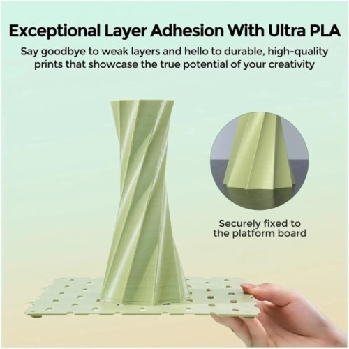 Пластик для 3D-принтера Creality Soleyin PLA ULTRA 1kg, 1.75mm, purple almond (3301010507)