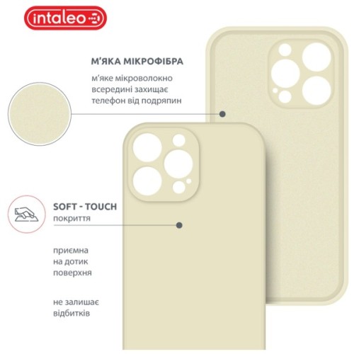 Чохол до мобільного телефона Intaleo SoftShell Apple iPhone 14 Pro White (1283126557743)