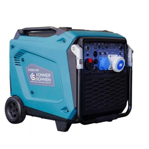 Генератор Konner&Sohnen KS 9500iE S ATSR, інверторний, 230V/400V, ATS, 9.0-9.5kW, електростартер, пульт (KS9500IESATSR)