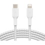 Дата кабель USB-C to Lightning 2.0m white Belkin (CAA004BT2MWH)