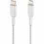 Дата кабель USB-C to Lightning 2.0m white Belkin (CAA004BT2MWH)